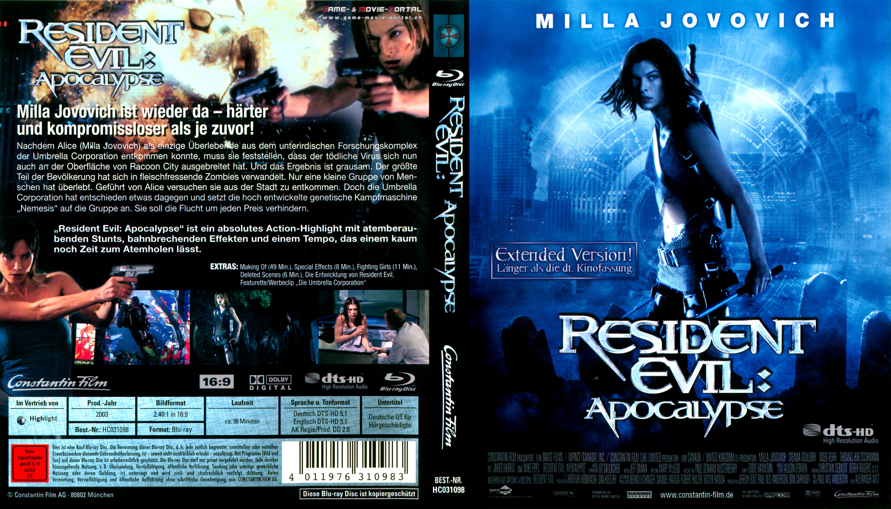 Resident Evil: Degenerao 2008 Bluray 720p