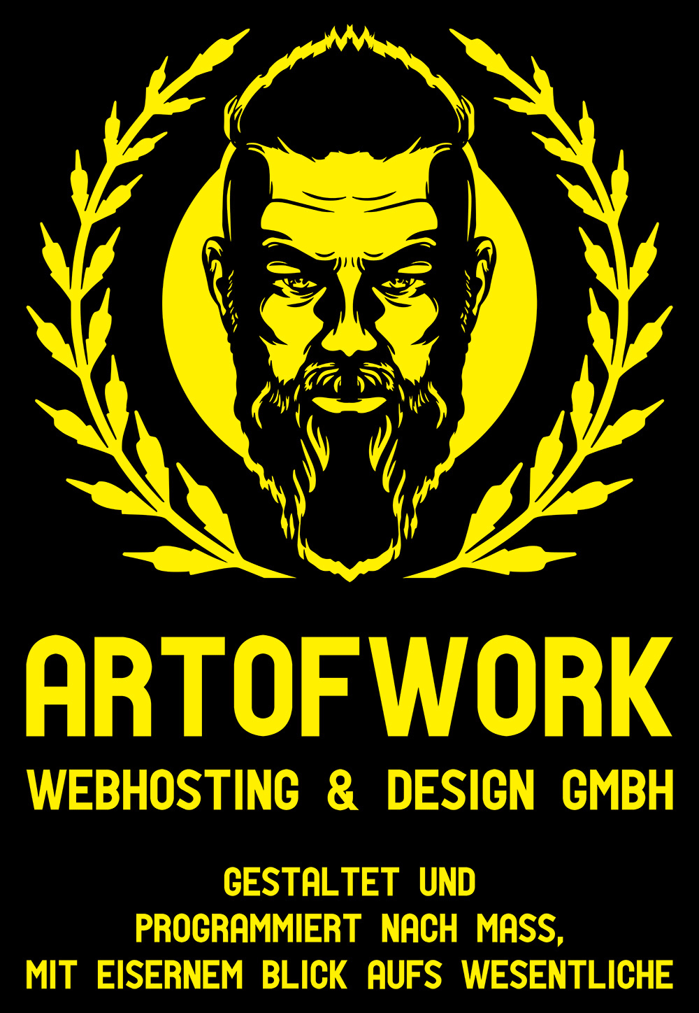 Art of Work Webhosting und Design GmbH gestaltet und programmiert nach Mass, mit eisernem Blick aufs Wesentliche