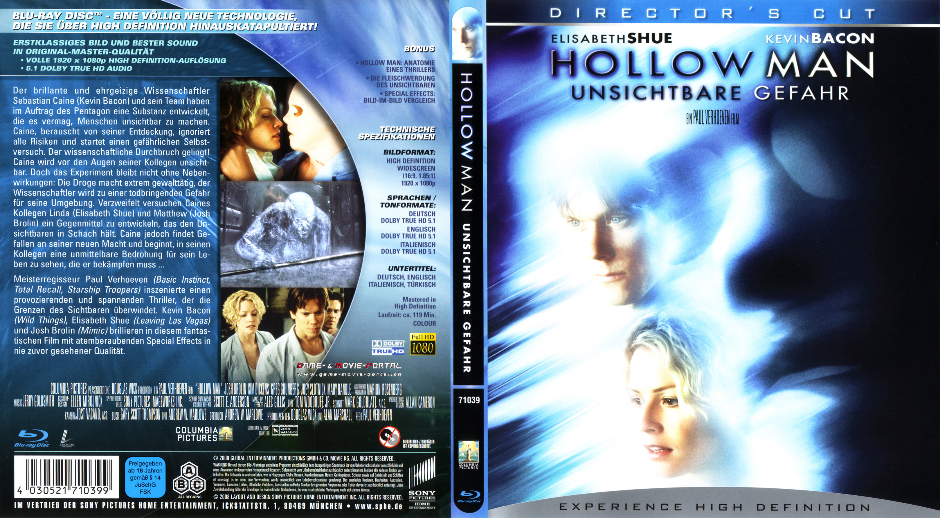 Невидимка 2000 отзывы. Hollow man 2000. Невидимка 2000 Постер. The Hollow men.