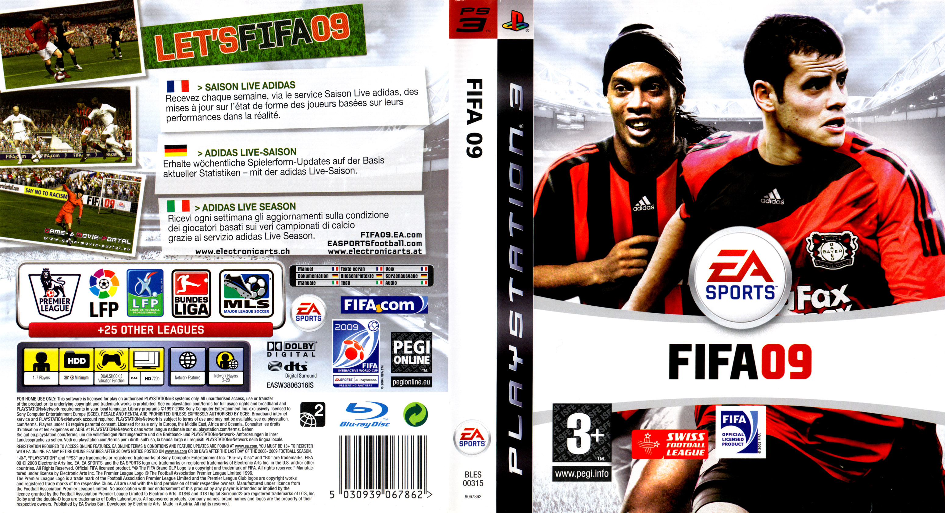 fifa 09 playstation 3