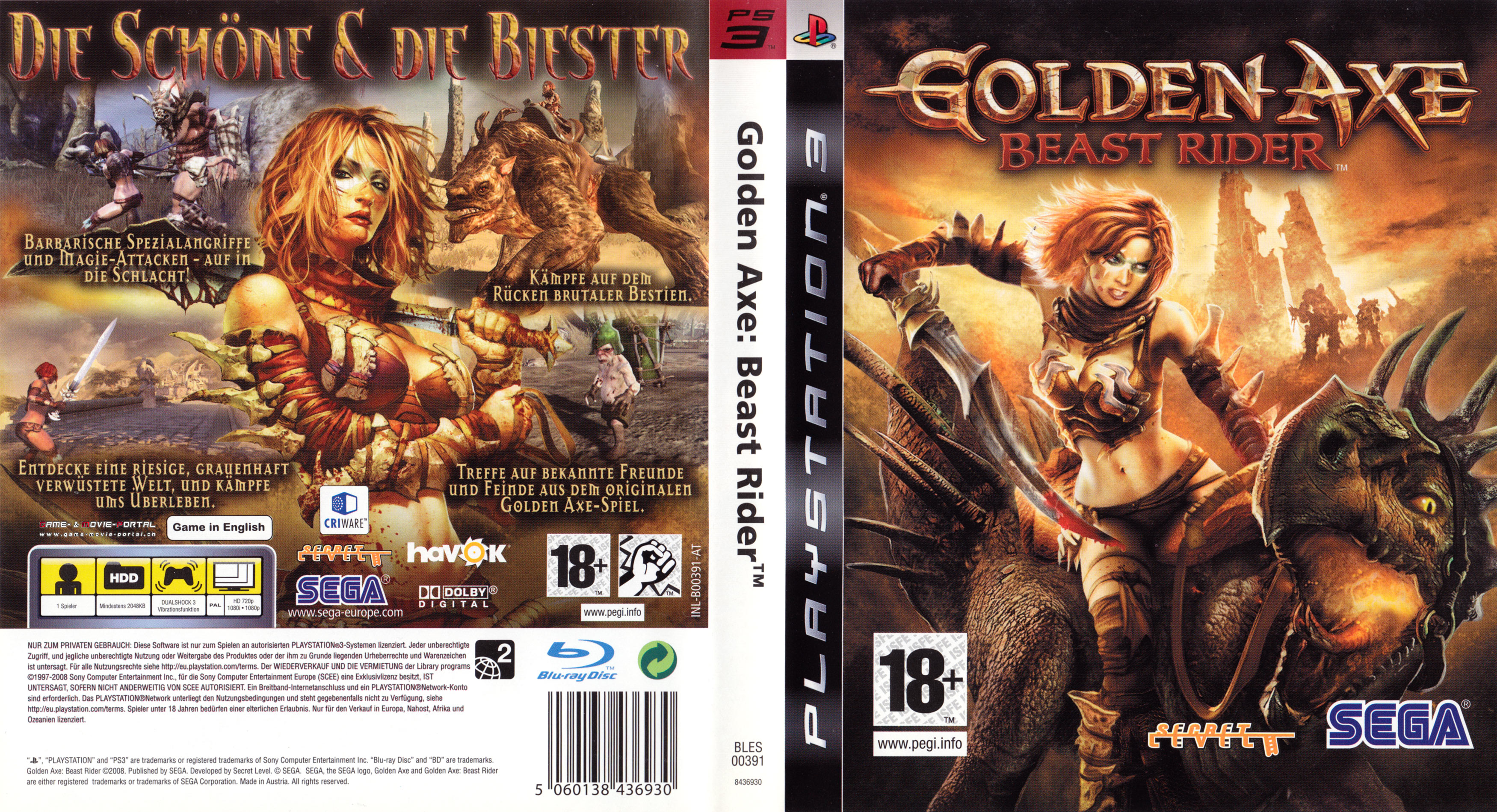 golden axe beast rider 360 desert